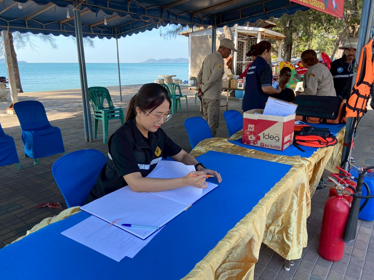 title - คณะทำงานตรวจติดตามการปฏิบัติงานจุดตรวจทางถนน อำเภอเมืองระยอง ชุดที่ 2 โดย นางสาวณัฐลดา รัฐมนตรี สำนักงานการปฏิรูปที่ดินจังหวัดระยอง ขอรายงานผลการตรวจติดตามประจำวันที่ 5 มกราคม 2569 